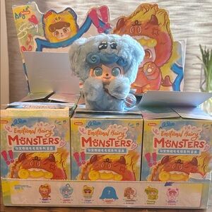 Emotional Hairy Monsters ceramic plush confirmed Sadness
